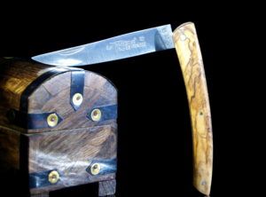 Taschenmesser Thiers Edition Plein, Le Fidele, Olivenholz