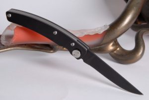 Taschenmesser Thiers Claude Dozorme, Aluminium noir
