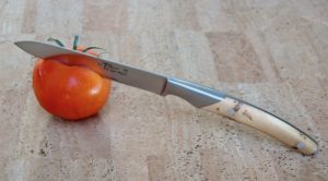 Tomaten- / Gemüsemesser Thiers Goyon-Chazeau, Wacholdergriff