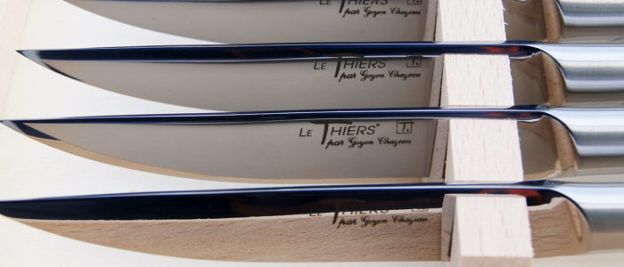 Goyon-Chazeau Set 6-teilig, Steakmesser Monoblock glänzend